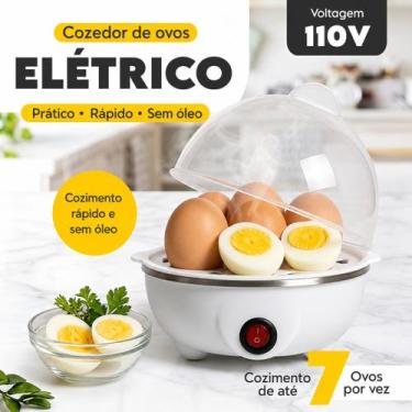 Imagem de Cozedor De Ovos Elétrico 110V Uso Diário Família Disponível - Ártemis,