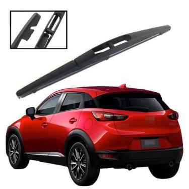 Imagem de Pára-brisas traseiro Washer Wiper Blade, acessórios de carro para Mazd