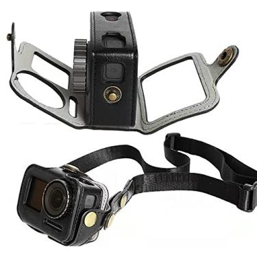 Imagem de Capas para câmera PCTC Bolsa de viagem portátil Bolsa de armazenamento caixa de transporte com alça ajustável compatível com câmera de ação DJI OSMO