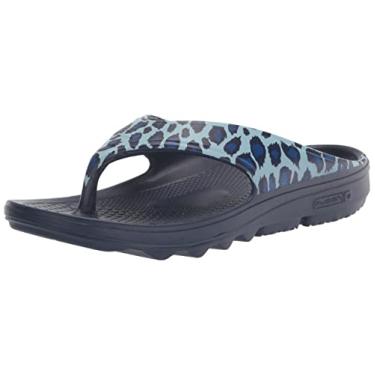 Imagem de Spenco Chinelo feminino Fusion 2 Safari, Cheetah, 6 Wide