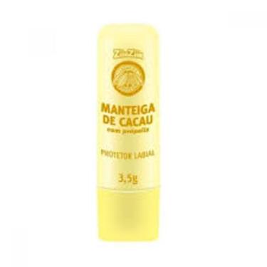 Imagem de Manteiga de Cacau Ziin Ziin Protetor Labial 1 unidade ZIIN ZIIN