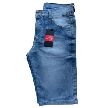 Imagem de Bermuda Jeans Masculina Atacado Lycra - Jeans Brasil