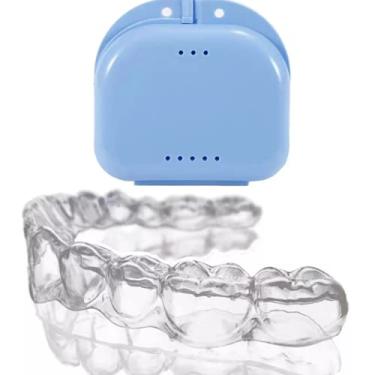 Imagem de Protetor de bruxismo dental 1 protetor ganha uma caixinha para guardar