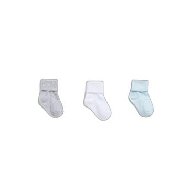 Imagem de Kit Meia Bebê Menina E Menino 3 Pares Algodão Puket