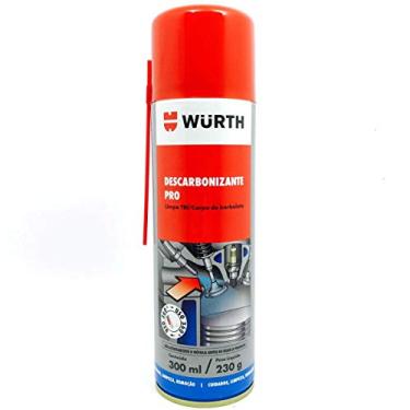 Imagem de Limpeza Automotiva Descarbonizante Limpa Tbi E Carburador Wurth 300ML