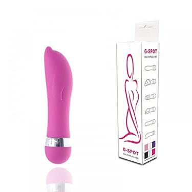 Imagem de Vibrador com Multivelocidade em Formato de Golfinho Rosa 11,5 cm x 2,8 cm