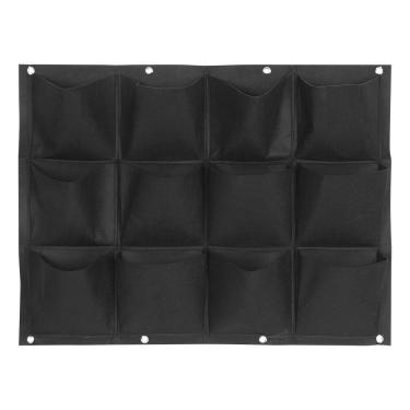 Imagem de Floreira Suspensa,Saco De Plantio De 7/12/15/18 Bolsos Vertical Para Varanda De Jardim, Saco De Plantio Para Jardim, Varanda Ou Parede(12 lotes)