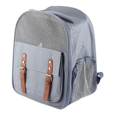 Imagem de Bolsa de Transporte para Animais de Estimação, Transportador de Viagem para Animais de Estimação, Alças Macias Duráveis ​​respiráveis ​​de Grande Capacidade para Caminhadas e