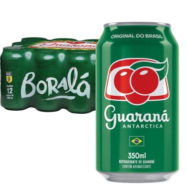 Imagem de Refrigerante Guaraná Antarctica Lata 350Ml  12 Latas 
