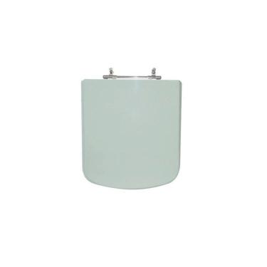 Imagem de Assento Sanitário Poliéster para Louça Bali incepa Aço Verde Água