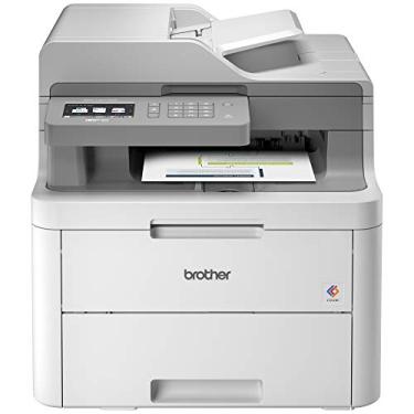 Imagem de Impressora multifuncional sem fio Brother MFC9130CW com scanner, copiadora e fax, reposição de painel da Amazon habilitada para, : MFC-L3710CW, Branco, 1