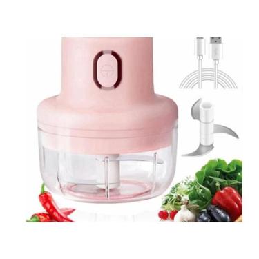 Imagem de Mini processador de alimentos recarregável 250ml - Higa Shop