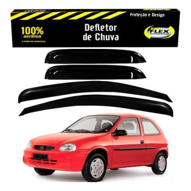 Imagem de Jogo Calha Defletor Chuva Corsa 1.6 4 Portas 1997 A 2006 - Ecoflex