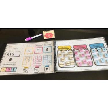 Imagem de JOGO DE MATEMÁTICA Atividade De Decomposição Numérica ensinando os núm