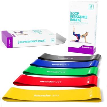 Imagem de Kit Mini Bands 5 Faixas de Resistências - INSONDER