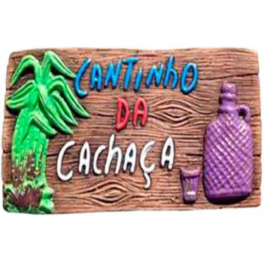 Imagem de Placa de Churrasco Decorativa - Cantinho do Churrasco - Cantinho da Ca