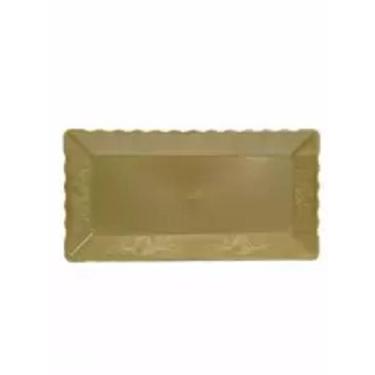 Imagem de Bandeja 30x15 Dourado Unid. - Past Art