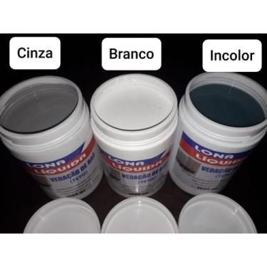 Imagem de Lona liquida impermeabilizante cinza 1 litro