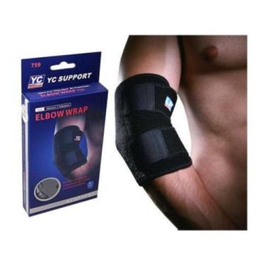 Imagem de Cotoveleira Ortopédica Ajustável Protetor Tendinite Academia De Compre