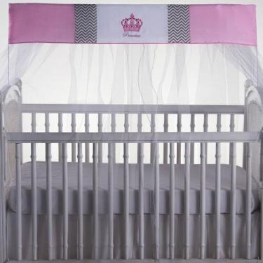 Imagem de Mosqueteiro para berço tela protetora com bando para berço americano e