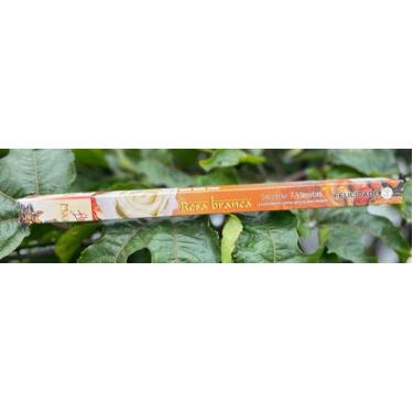 Imagem de Incenso Massala Flute - Tenda da Luz, Rosa Branca