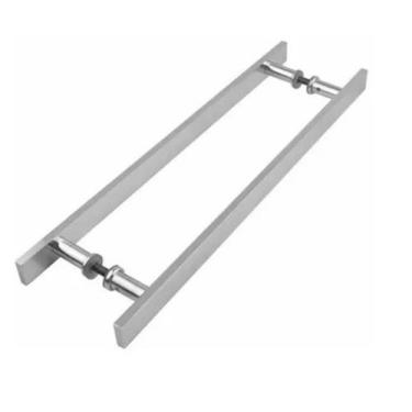 Imagem de Puxador Para Porta De Correr/pivotante Madeira/vidro 30cm - Caman Acab