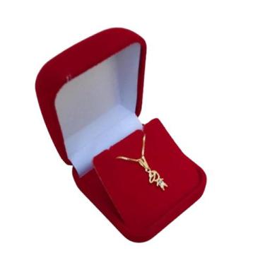 Imagem de Colar com 1 Pingente Filho Menino Folheado em Ouro 18k- Mãe - Jhulias 