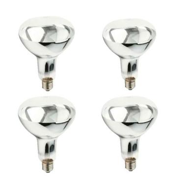 Imagem de Kit 4 Lâmpada De Secagem Aquecer Tintas Estufa 250w 127v - Brasfort
