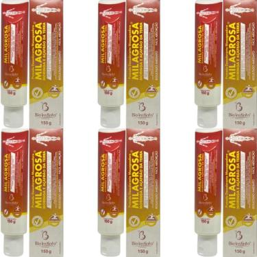 Imagem de 6 Pomada Desodorante Massageadora Bio Instinto Milagrosa Moringa e Aça