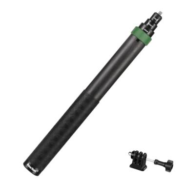 Imagem de Bastão de selfie invisível de fibra de carbono retrátil de 2 metros para Insta360 ONE X5 X4 X3 R RS X Insta 360 GO 2 3, para Go Pro Max Hero 13 12 11 10 9 8 7 DJI Action 3 4 Pocket 3 (verde)