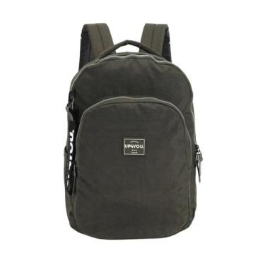 Imagem de Mochila De Costas Up4you Reforçada Cinza Original MS47071