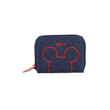 Imagem de Necessaire Carteira Mickey Jeans Stripes NC14616MK - Maxlog