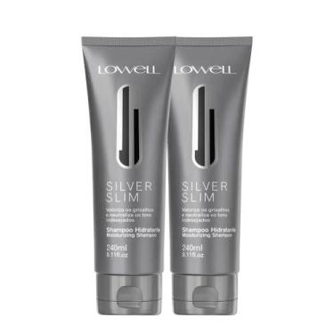 Imagem de Kit Lowell Silver Hidratante Slim Shampoo (2 unidades)