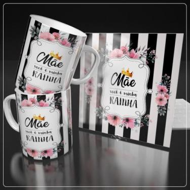 Imagem de Kit azulejo e caneca dia das mães 08 - Eliane/LiveSUb