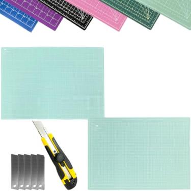 Imagem de Base de Corte Placa Grande 90x60 Para Mesa Bancada Multiuso Estilete Profissional Patchwork Costura Scrapbook Artesanato (Tiffany)