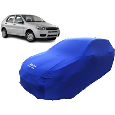 Imagem de Capa Automotiva Fiat Palio De Tecido Helanca Lycra (Azul)