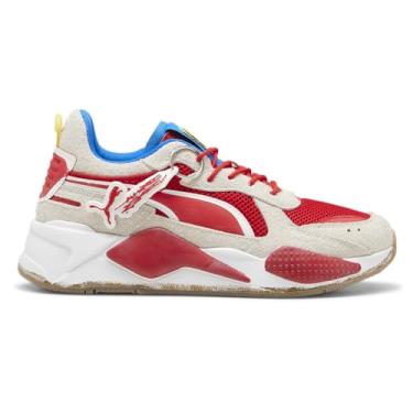 Imagem de PUMA Tênis masculino casual com cadarço Sf Rs-X X Jv - bege, vermelho, bege, vermelho, 42