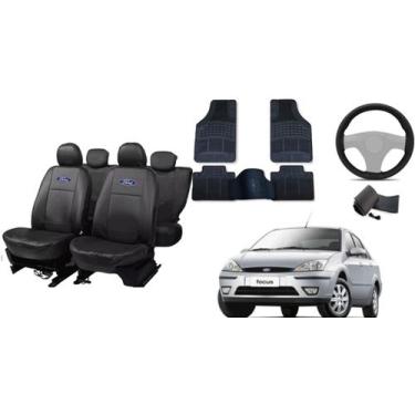 Imagem de Capa de Couro + Tapetes + Capa de Volante - Kit para Focus 98-10 - aer