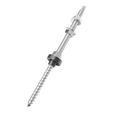 Imagem de Parafuso Estrutural P/ Suporte De Painel Solar Telhado Fibrocimento M10x250 Inox - 1 Peça