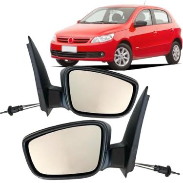 Imagem de Par Retrovisor Gol G5 2009 2010 2011 2012 2013 com Controle