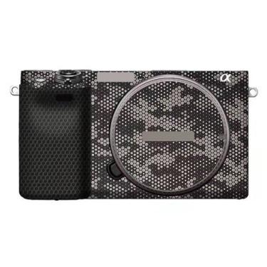 Imagem de JERXTTON Adesivo de capa de câmera para Sony A6400 A6300, película protetora, antiarranhões, decoração e resistência ao desgaste (Mamba)