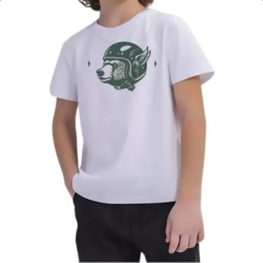 Imagem de Camiseta Infantil Urso Moto Clube - Alearts, 4
