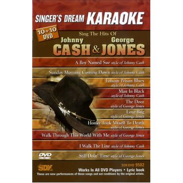 Imagem de Sing The Hits Of Johnny Cash & George Jones(Karaoke DVD)