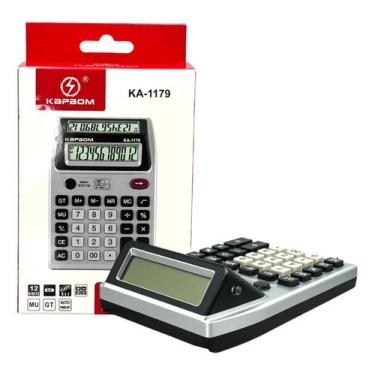Imagem de Calculadora Digital Kapbom Ka-1179 Com Duas Telas Lcd, Unica, Unico