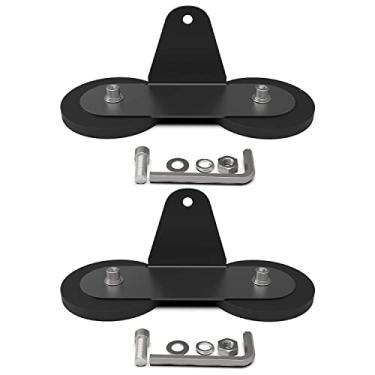 Imagem de LFWATAXY Peças De Suportes Magnéticos Fortes Para Barra De Led, Suporte Universal Para Luz De Base Magnética, Suporte De Borracha Para Ventosa, Suporte Para Teto Off-Road Para Luz De Trabalho Exter