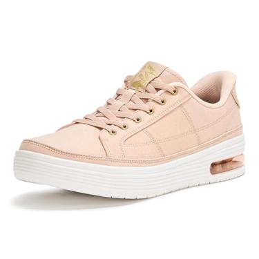 Imagem de Skechers Tênis feminino Sup-air-Gleem Hands Free Slip-ins, Rosa/ouro, 38