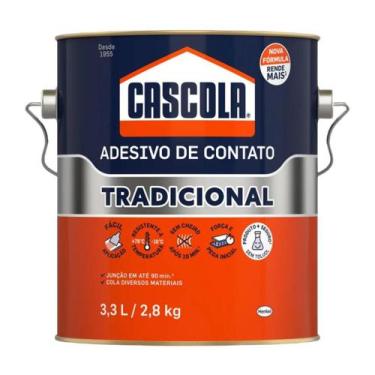 Imagem de Cascola Tradicional Sem Toluol - Henkel, 2,8kg