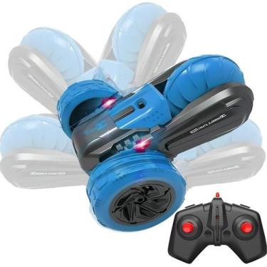 Imagem de Carrinho Controle Remoto Manobras Gira 360 Looping Luz Som Vertice - A