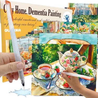 Imagem de QUOKKA PACOTE COM 10 Atividades de Demência para Idosos - Casa Aconchegante - Produtos de Alzheimer para Idosos - Atividades para Pessoas com Demência - Artesanato para Idosos