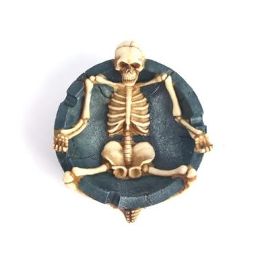 Imagem de Cinzeiros para fumadores de interior cinzeiro de criatividade resina material personalidade de moda para uso doméstico escritório ornamentos (Size: E)